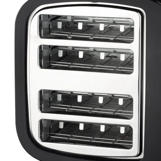 Тостер RAF R.503 на 4 отделения 1500W Black (3_06330) - изображение 4