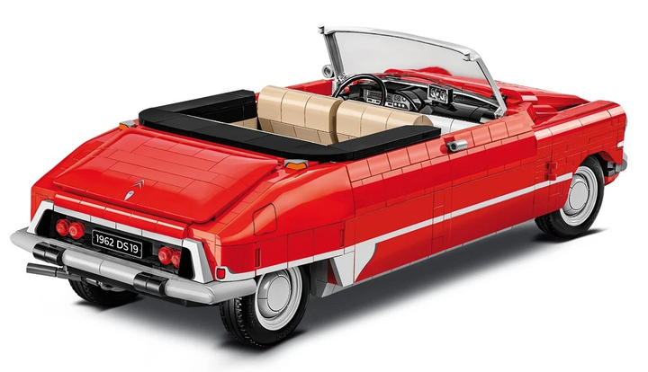 Klocki konstrukcyjne Cobi Cars Citroen Ds 19 Décapotable 1962 Executive Edition 2275 elementów (24346) (5902251243463) - obraz 4