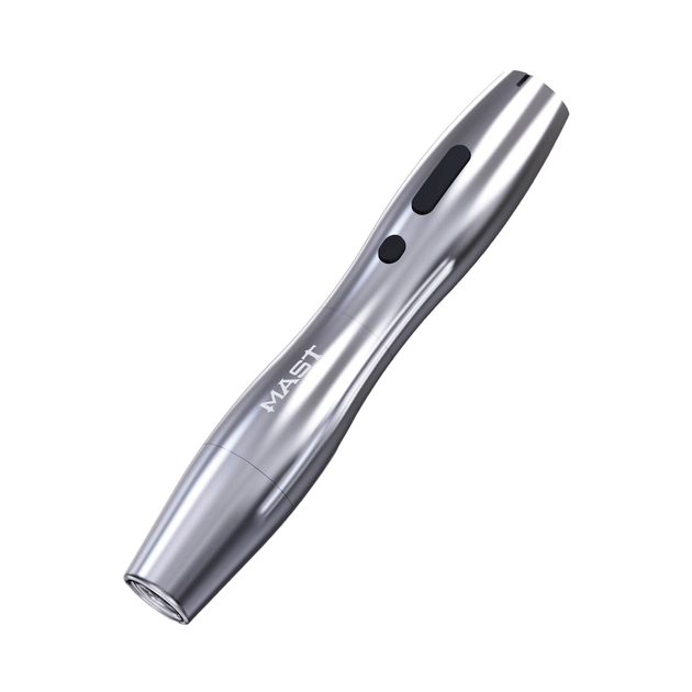 Модульная машинка для татуажа со сменным блоком батареи Mast P20 WQP-020 Silver - изображение 2