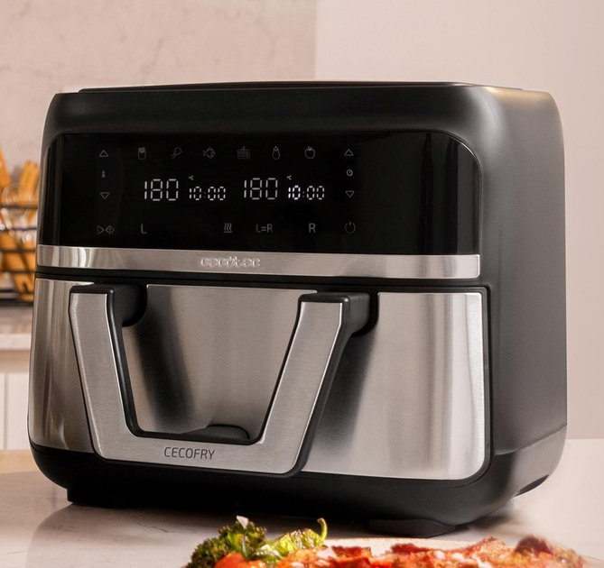 Frytkownica beztłuszczowa Cecotec Cecofry Dual 9000 - obraz 10