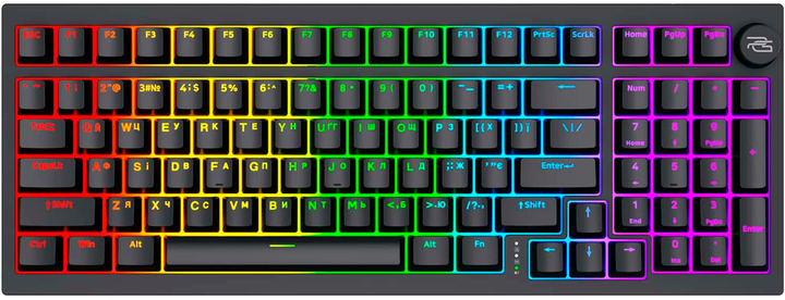 ✅rrrr Клавиатура Proove Gaming Slicker Wireless Keyboard White (EN