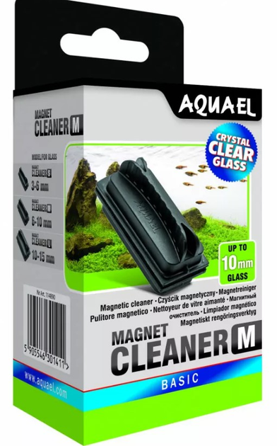 Магнітний очищувач для акваріума Aquael M (5905546301411) - зображення 3