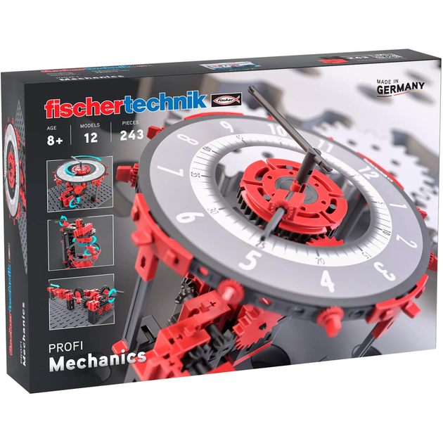 Конструктор Fischertechnik Механіка 243 деталі (569020) (4048962492767) - зображення 1