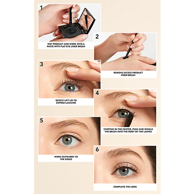 Підводка для очей Laura Mercier Tightline Cake Mahogany Brown 1.4 г (736150091864) - зображення 5