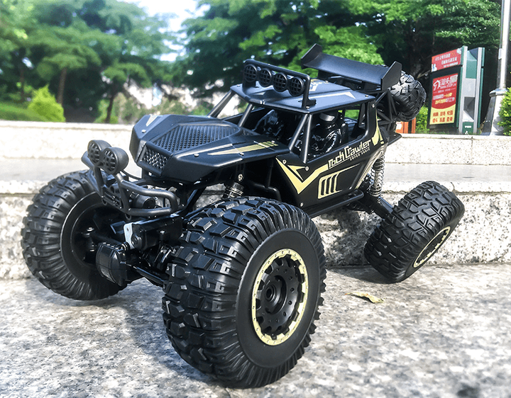 Машинка на радиоуправлении 1:8 4WD большая 50 см GW131 609E Black з пультом автомобиль внедорожник монстр-трак - изображение 8