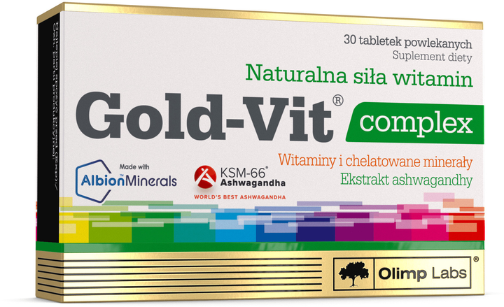 Suplement diety Olimp Labs Gold-Vit Complex 30 tabletek (5901330043468) - obraz 1