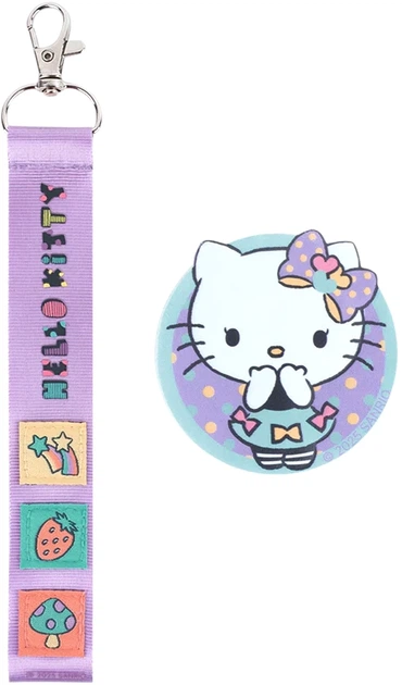 Набір Kite Hello Kitty бейдж на липучці та підвіска (HK25-3010-1) - зображення 2
