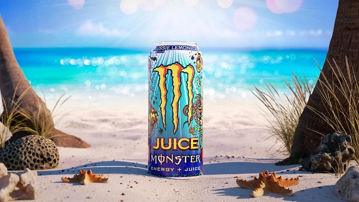 Упаковка безалкогольного енергетичного напою Monster Energy Aussie