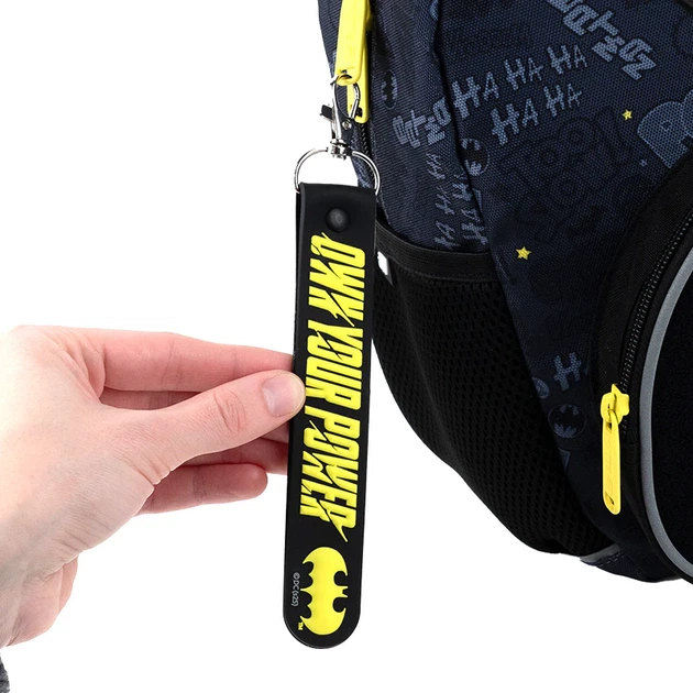 Набор Kite DC Batman бейдж на липучке и подвеска (DC25-3010) - изображение 5