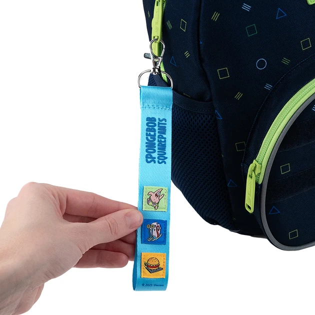 Набір Kite SpongeBob SquarePants бейдж на липучці та підвіска (SB25-3010) - Фото 5 Набір Kite SpongeBob SquarePants бейдж на липучці та підвіска (SB25-3010) - зображення 5