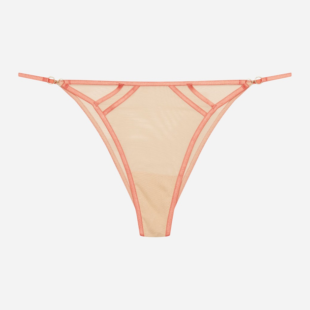 Majtki bikini damskie siateczkowe Esotiq Blanca 41680-32X S Czerwone (5903972551707) - obraz 9