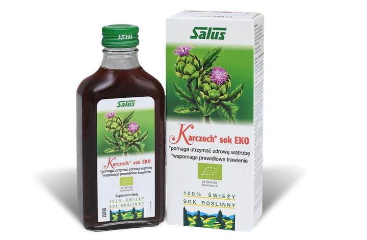 Натуральний сік SALUS Artichoke Eko 200 мл (4006309024453) - зображення 2
