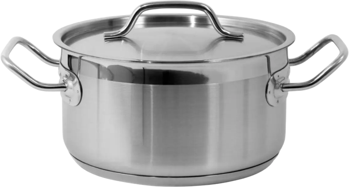 Garnek Yato niski z pokrywką 3.3 l (5906083860256) - obraz 1