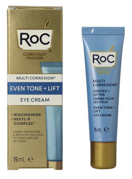 Крем для шкіри навколо очей RoC Multi Correxion Even Tone & Lift підтягуючий 15 мл (1210000800626) - зображення 1