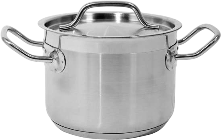Garnek Yato wysoki z pokrywką 2.4 l (5906083860003) - obraz 1