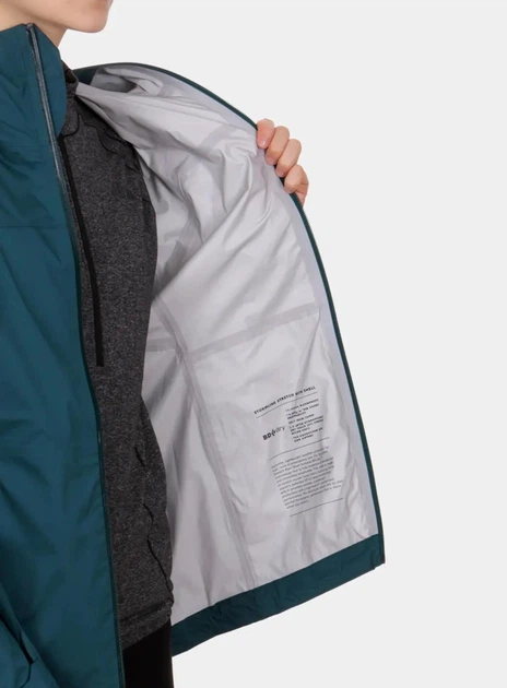 Мембранная женская куртка Black Diamond Stormline Stretch Rain Shell, XS - Baja Sunrise - изображение 13