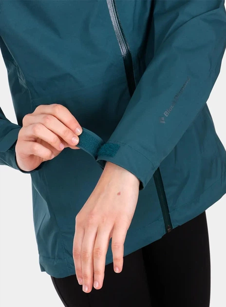 Мембранная женская куртка Black Diamond Stormline Stretch Rain Shell, XS - Baja Sunrise - изображение 15
