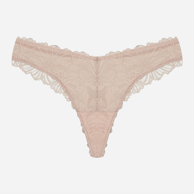 Majtki stringi damskie koronkowe Esotiq Briana 42345-82X L Beżowe (5903972518281) - obraz 6