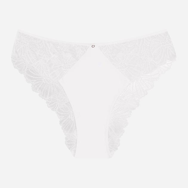 Majtki brazyliany damskie koronkowe Esotiq Briana 42346-00X XL Białe (5903972518366) - obraz 6