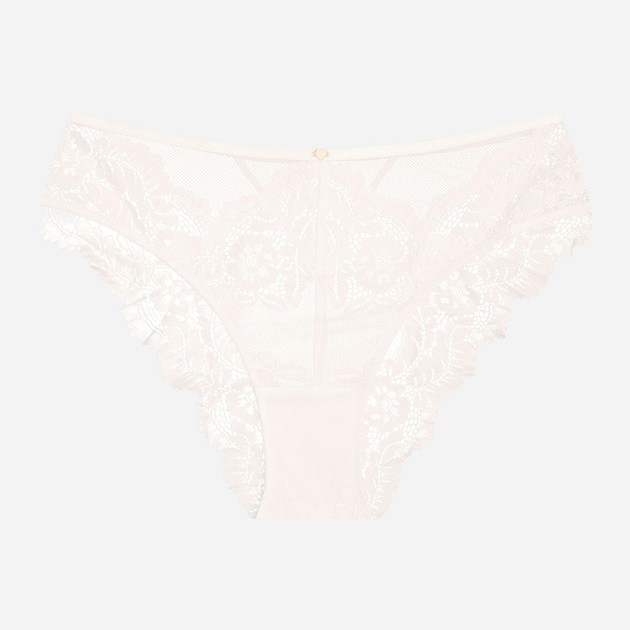 Majtki brazyliany damskie koronkowe Esotiq Sweetheart 42357-00X L Białe (5903972394328) - obraz 6