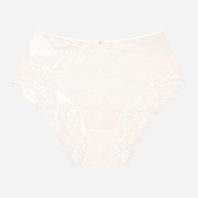 Majtki brazyliany damskie z wysokim stanem Esotiq Sweetheart 42359-00X 2XL Białe (5903972394601) - obraz 6