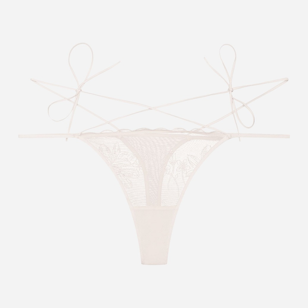 Majtki stringi damskie siateczkowe Esotiq Baby 42531-01X S Kremowe (5903972559789) - obraz 1