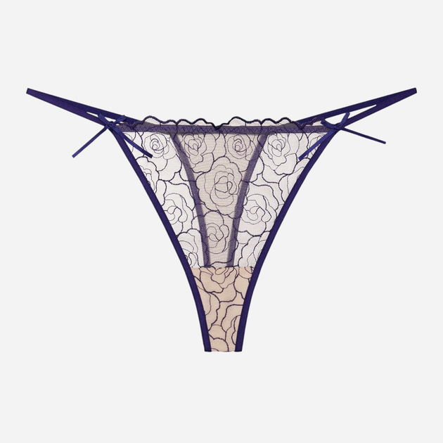 Трусики стрінги жіночі Esotiq Batty 42516-59X XL Темно-сині (5903972528501) - зображення 6