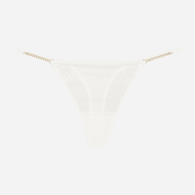 Majtki stringi damskie koronkowe Esotiq Bonjour 42520-00X XL Białe (5903972529447) - obraz 6