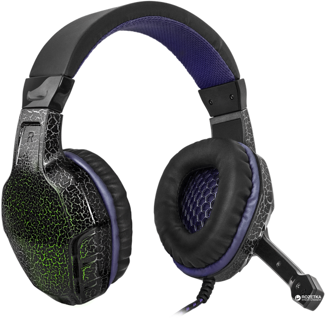 Наушники Defender Warhead G-400 USB Black-Purple (64145) купить в ...