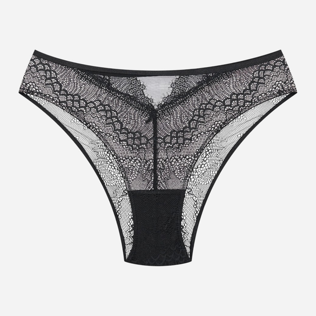 Majtki brazyliany damskie koronkowe Esotiq Bonjour 42521-61X L Czarne (5903972529591) - obraz 6