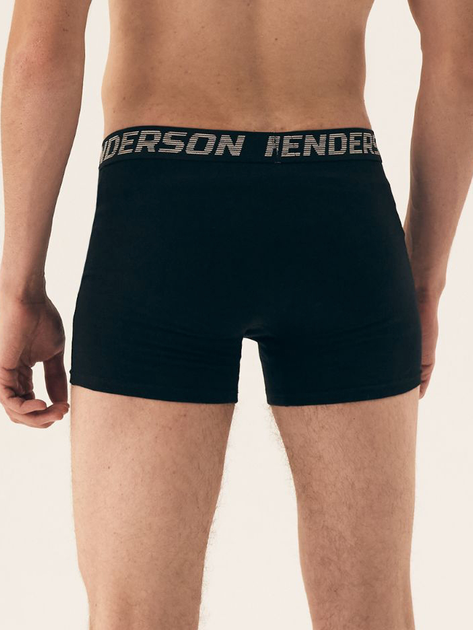 Набір трусів боксерів чоловічих бавовняних 3 шт Henderson Onset 42741-MLC 2XL Чорний/Сірий/Графітовий (5903972382172) - зображення 3