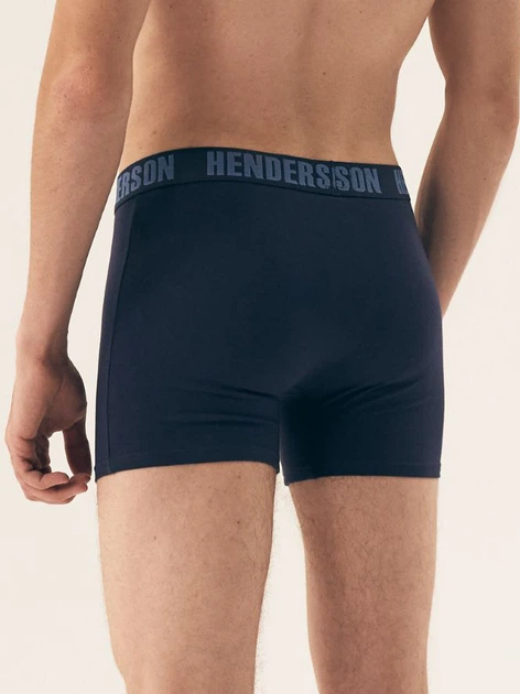 Набір трусів боксерів чоловічих бавовняних 3 шт Henderson Offroad 42745-MLC XL Темно-синій (5903972382301) - зображення 3