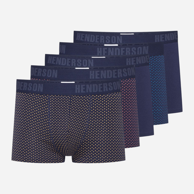 Zestaw majtek męskich typu bokserki 5 szt Henderson Ozone 42755-MLC 3XL Wielobarwny (5903972382813) - obraz 1