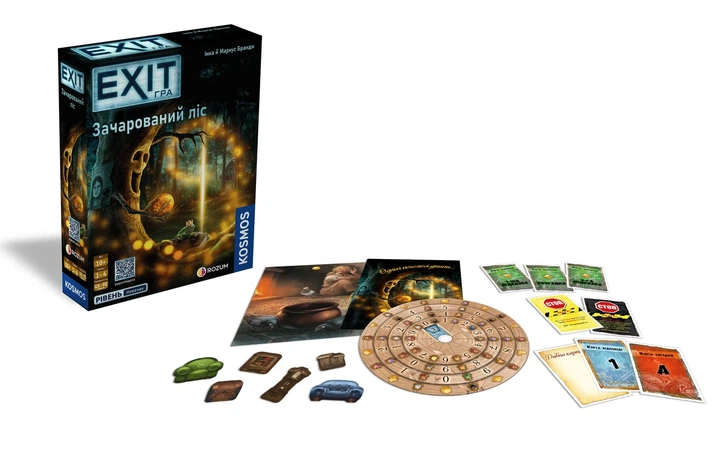 Настільна гра ROZUM EXIT: Зачарований ліс (The Enchanted Forest) (R072UA) - Фото 4 Настільна гра ROZUM EXIT: Зачарований ліс (The Enchanted Forest) (R072UA) - зображення 4