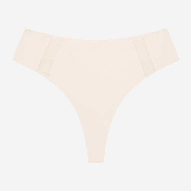 Majtki tanga damskie z wysokim stanem Esotiq Blank 42882-01X M Kremowe (5903972553640) - obraz 5