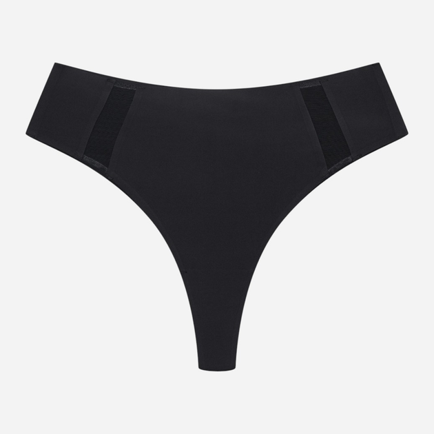 Majtki tanga damskie z wysokim stanem Esotiq Blank 42882-99X L Czarne (5903972553589) - obraz 5