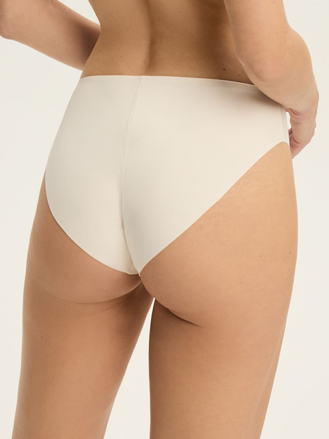 Majtki brazyliany damskie siateczkowe Esotiq Blank 42883-01X XL Kremowe (5903972553800) - obraz 2