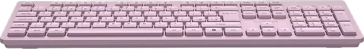 Клавіатура бездротова Canyon HKB-W01 Silent Wireless Pink (CNS-HKBW01P) - зображення 5