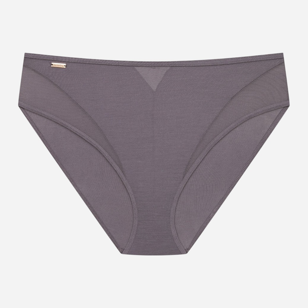 Majtki figi damskie z wysokim stanem Esotiq Blissy 42889-90X XL Szare (5903972557266) - obraz 5