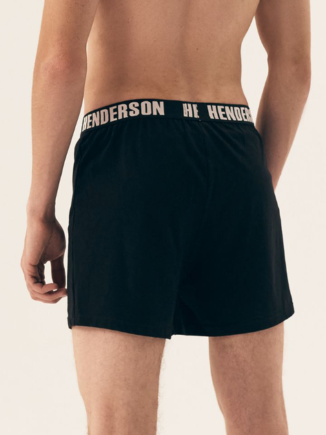 Набір трусів шортів чоловічих бавовняних 3 шт Henderson Onside 43178-MLC XL Чорний (5903972519523) - зображення 3