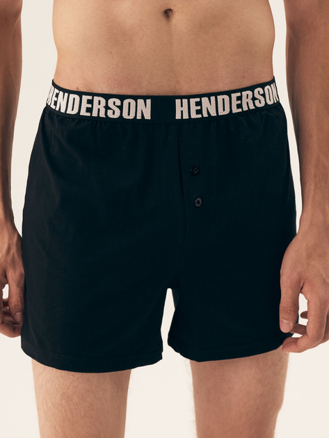 Набір трусів шортів чоловічих бавовняних 3 шт Henderson Onside 43178-MLC M Чорний (5903972519509) - зображення 2