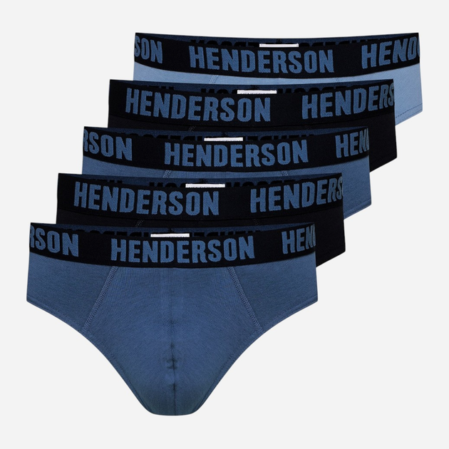 Zestaw majtek męskich typu slipy 5 szt Henderson Over 43190-MLC 3XL Wielobarwny (5903972519783) - obraz 1
