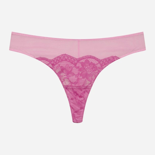 Majtki tanga damskie koronkowe Bloovii Samara 43227-30X S Różowe (5903972577059) - obraz 6