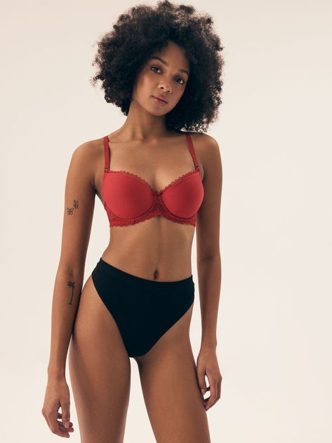 Zestaw damskich majtek bikini 2 szt Henderson Arleen 42848-K001 L Czarny/Beżowy (5903972383872) - obraz 7