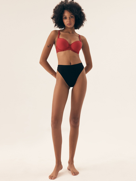 Zestaw damskich majtek bikini 2 szt Henderson Arleen 42848-K001 L Czarny/Beżowy (5903972383872) - obraz 9