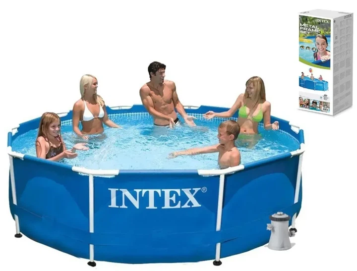 Бассейн каркасный Intex 28202 NP (1) - Фото 1 Бассейн каркасный Intex 28202 NP (1) - изображение 1