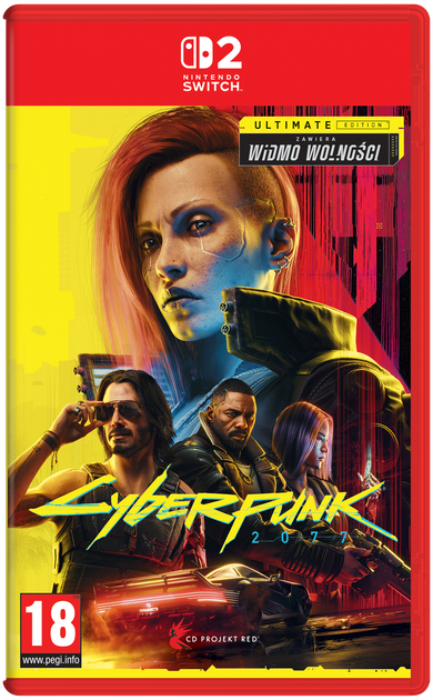 Gra Nintendo Switch 2 Cyberpunk 2077: Ultimate Edition + książka Oficjalny Kompletny Poradnik - Edycja Kolekcjonerska (Kartridż) (5908305249948) - obraz 1