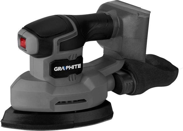 Орбітальна шліфувальна машина дельта Graphite 140 x 140 x 80 мм 58GE141 (5902062545176) - зображення 2