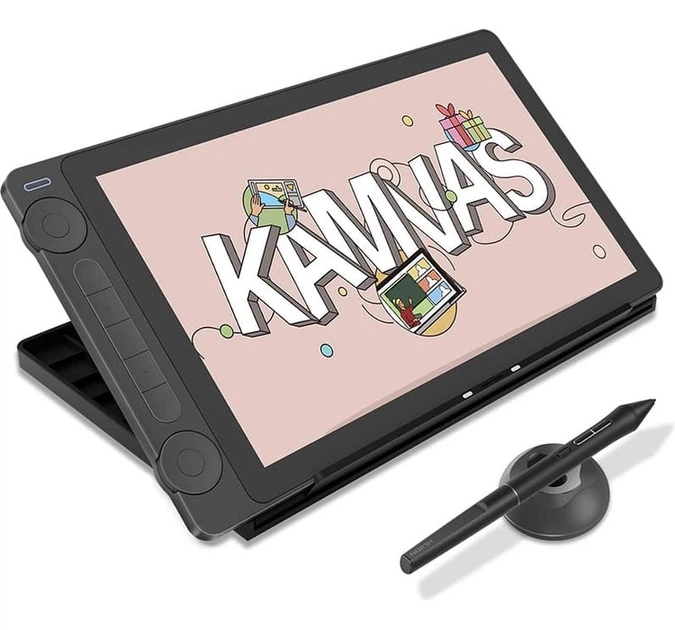 Графический монитор HUION Kamvas 13 Gen 3 + перчатка (GS1333) - изображение 3