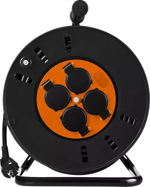 Подовжувач на котушці NEO Tools 90-172 на 4 розетки 40 м (5907558426540) - зображення 4